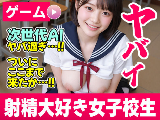 【次世代AI】射精大好き女子校生〜射精当番は君だ!絶頂へのカウントダウン!〜【AIヤバい】